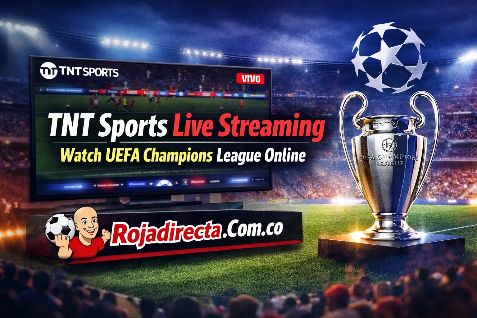 Transmisión en vivo de TNT Sports - vea la UEFA Champions League en línea
